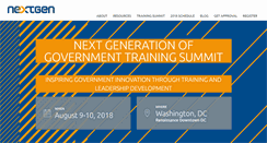 Desktop Screenshot of nextgengovt.com